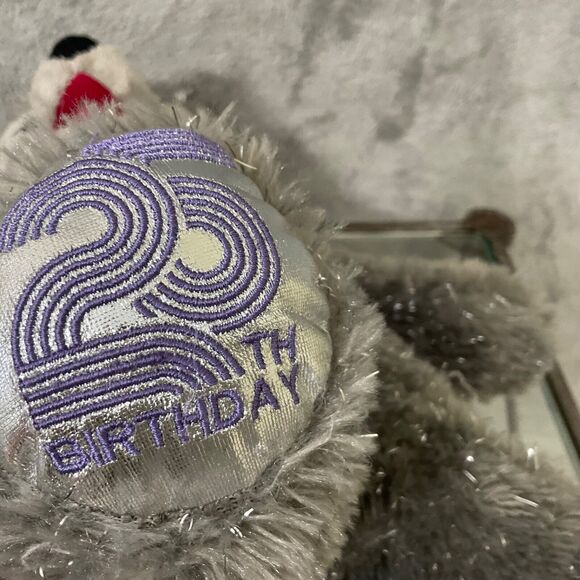 Build A Bear Violet BAB The Wolf 25th Birthday Exclusive +- 16" Great Wolf Lodge - Picture 4 of 13